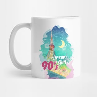 90's Dream Girl (Lines version) Mug